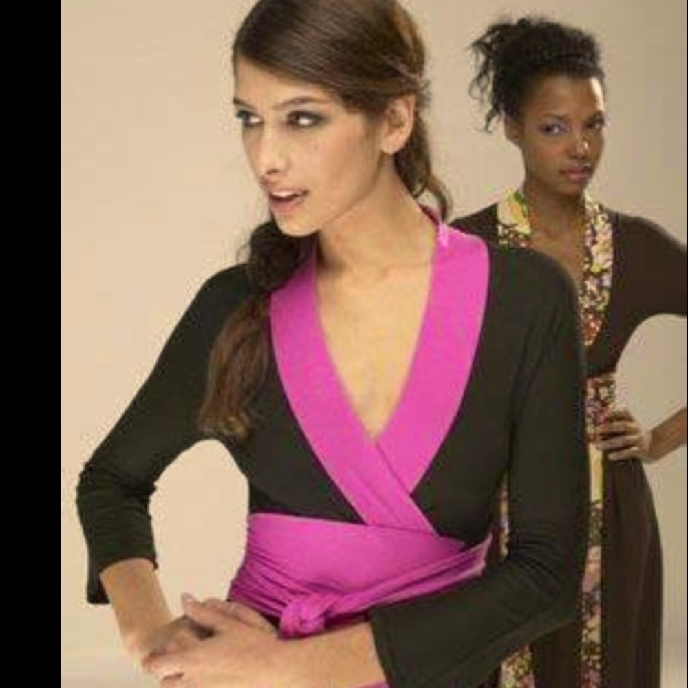 Kara Janx Kimono Wrap Dress